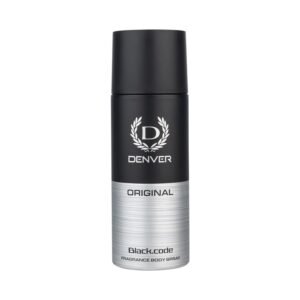 Denver Black Code Deo - 150ML | Long Lasting Deodorant Body Spray for Men