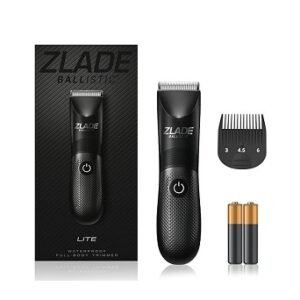 Zlade Lite Wet & Ready Multi Grooming Trimmer, IPX7 Waterproof, Beard, Body & Balls - Black
