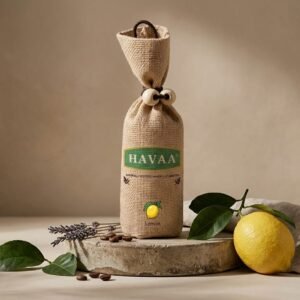 Havaa Camphor Kone Air Freshener 60 Gm Lemon