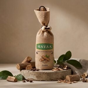 Havaa Camphor Kone Air Freshener 60 Gm Sandal