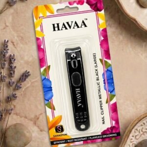 Havaa Nail Clipper Metallic Black Large