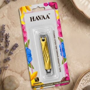 Havaa Nail Clipper Sparkling Gold Small